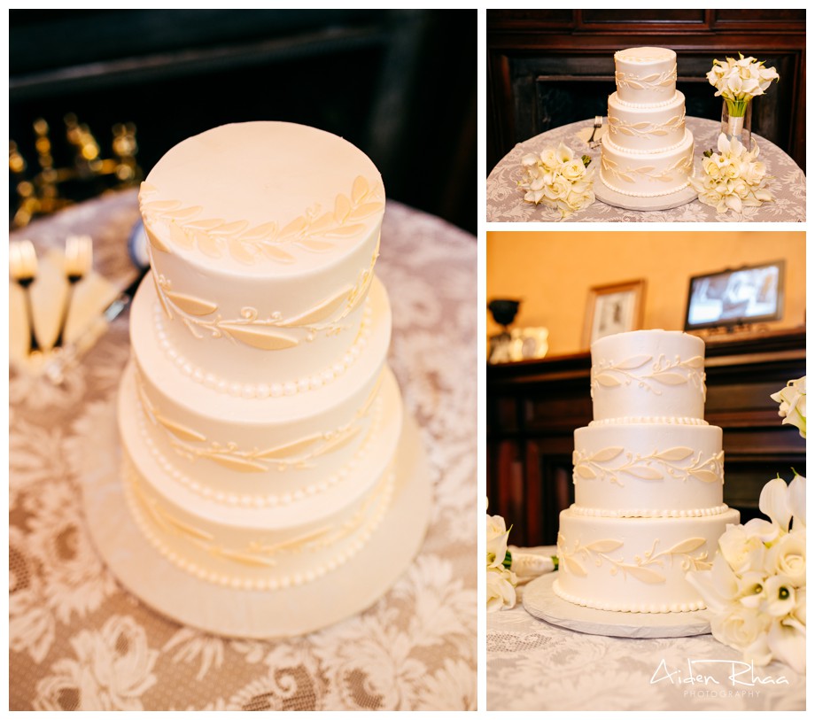 wedding cake photo collage