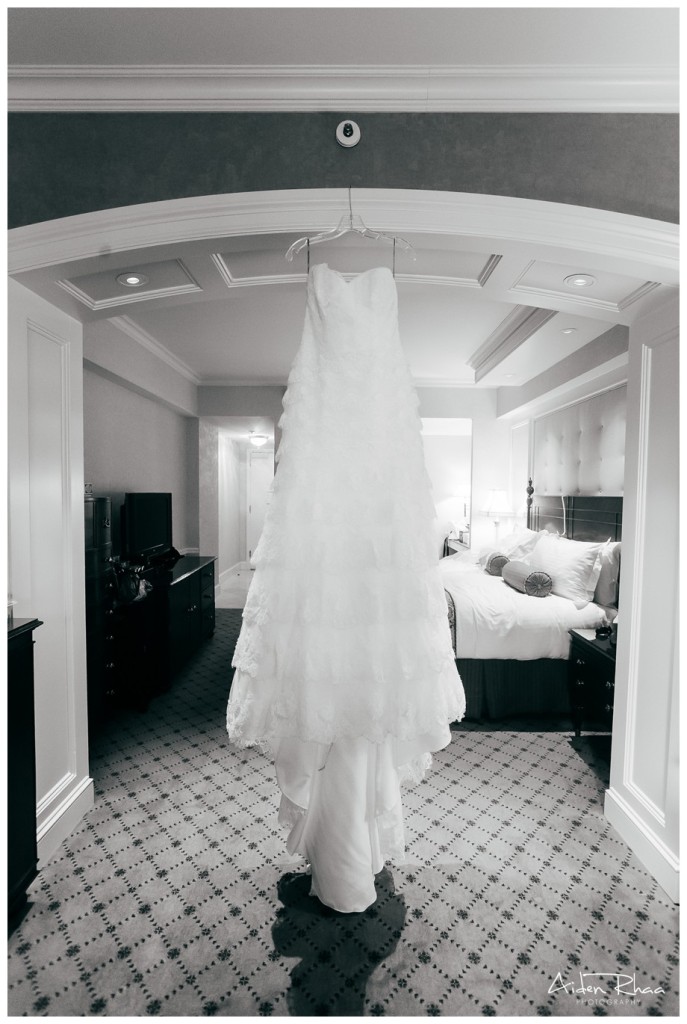 boston harbor hotel wedding bride getting ready