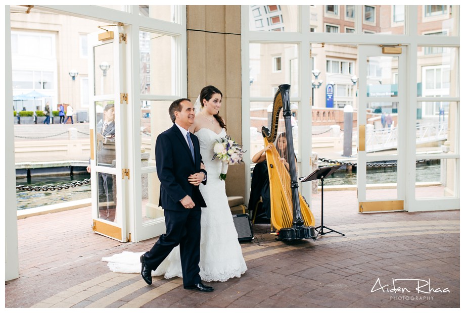 boston harbor hotel wedding ceremony