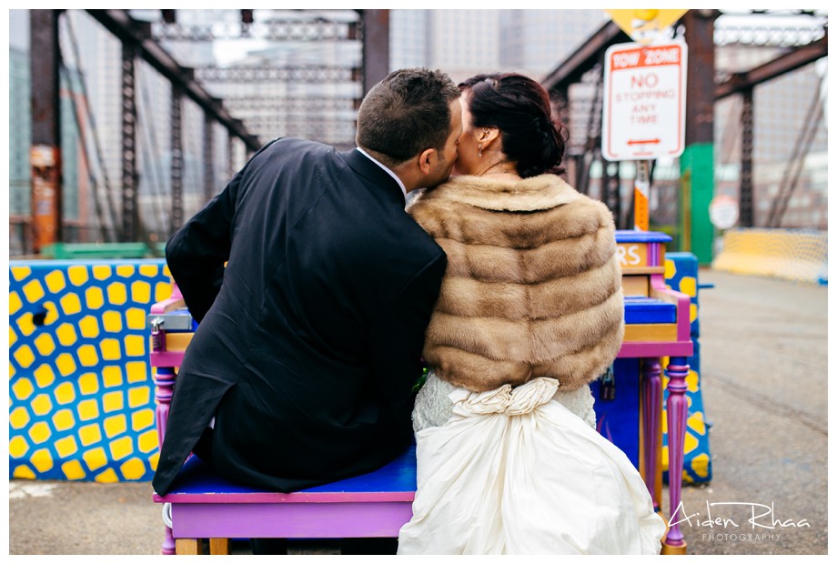 boston traveling piano wedding