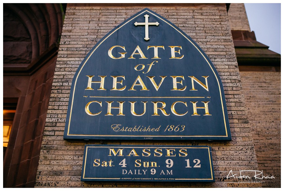 gate of heaven church wedding chapel