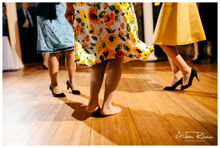 barefoot dancing wedding reception